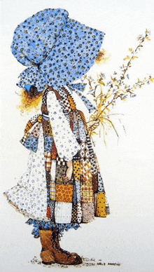 Holly Hobbie Hold My Flowers GIF