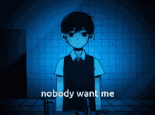 Lonely Nobody Wants Me GIF - Lonely Nobody Wants Me Omori GIFs