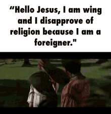Hello Jesus I Disapprove GIF - Hello Jesus I Disapprove I Am A Foreigner GIFs