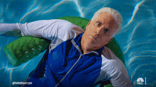 Relaxing In The Pool Neil Bremer GIF - Relaxing In The Pool Neil Bremer Ted Danson GIFs