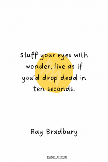 Ray Bradbury Travelling GIF - Ray Bradbury Travelling Travel Quotes GIFs
