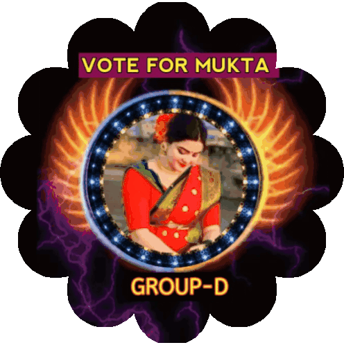Votevote Vote For Mukta Sticker - Votevote Vote For Mukta Vote Stickers