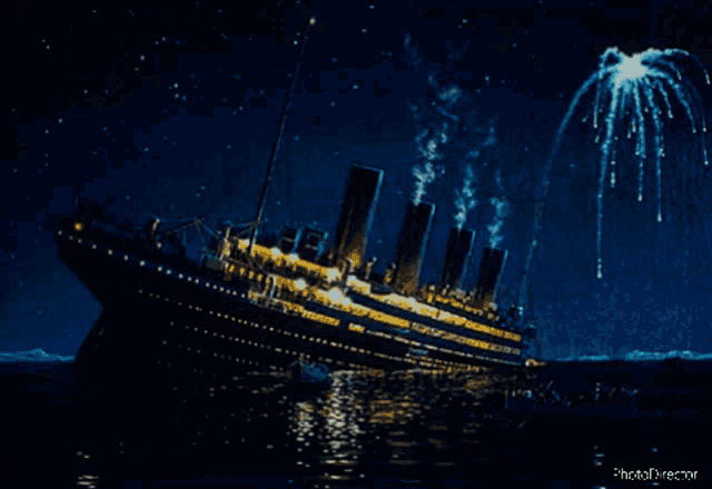 Titanic Sinking Animated Gif GIFs | Tenor