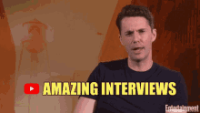 Matthew Goode Amazing GIF - Matthew Goode Amazing Amazing Interviews GIFs