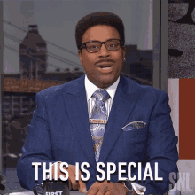 This Is Special Michael Irvin GIF - This Is Special Michael Irvin Saturday Night Live GIFs