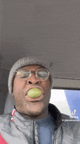 Chewing Hubba Bubba Max GIF