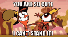 animation cartoons toons wander over yonder you are so cute