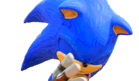 Head Turn Sonic The Hedgehog Sticker - Head Turn Sonic The Hedgehog Sonic Prime Stickers
