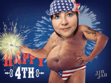 Happy Fourth Of July Funny GIF - Happy Fourth Of July Funny Sparklers GIFs