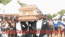 Last Oasis Maintenance Dancing GIF - Last Oasis Maintenance Dancing Coffin GIFs