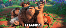 Thanks The Croods GIF - Thanks The Croods A New Age GIFs