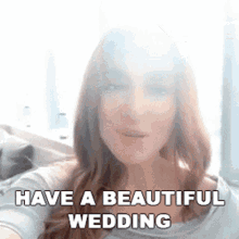 Have A Beautiful Wedding Lindsay Lohan GIF