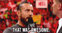 wwe that was awesome cm punk amazed awesome