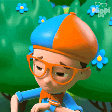 Stretching Blippi GIF - Stretching Blippi Blippi Wonders Educational Cartoons For Kids GIFs