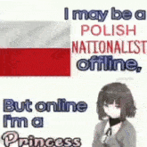 Poland Princess GIF - Poland Princess Polish Nationalist GIFs