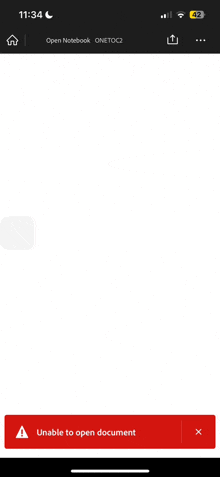 a screenshot of an open notebook app on a phone