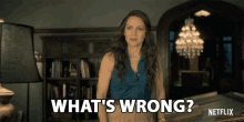 Whats Wrong Carla Gugino GIF - Whats Wrong Carla Gugino Olivia Crain GIFs