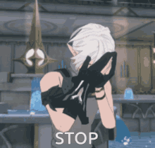 Lord Of Heroes Mikhail Blake GIF - Lord Of Heroes Mikhail Blake Stop GIFs