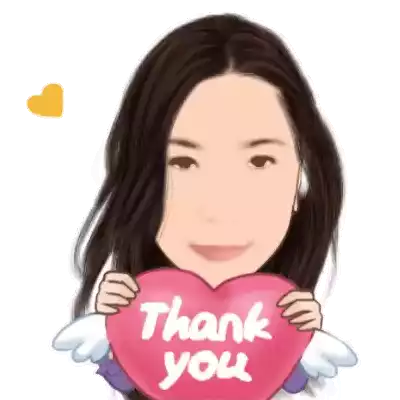 รักนะ Thank You Sticker - รักนะ Thank You Hearts Stickers