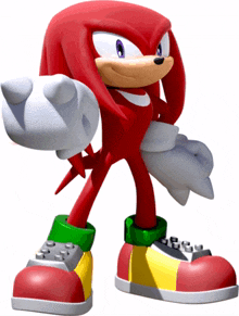 knuckles the echidna team sonic racing artwork