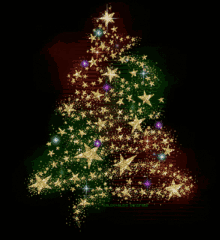 Bling Tree Christmas Tree GIF
