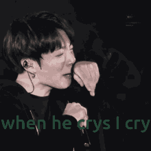 When He Cries I Cry GIF - When He Cries I Cry Bts GIFs