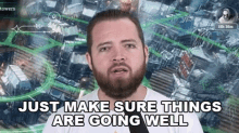 Just Make Sure Things Are Going Well Bricky GIF - Just Make Sure Things Are Going Well Bricky Bigbrickplays GIFs