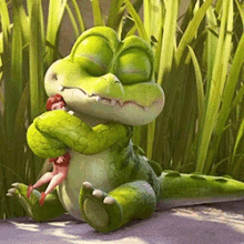 Hug Reptile GIF - Hug Reptile Croc GIFs