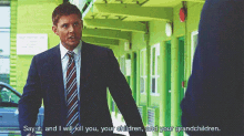 Supernatural Dean GIF - Supernatural Dean Threat GIFs