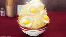 Eggs Noodles GIF - Eggs Noodles Lunch GIFs