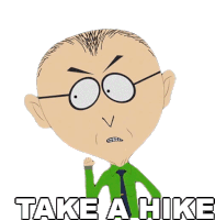 Take A Hike Mr Mackey Sticker - Take A Hike Mr Mackey South Park Stickers