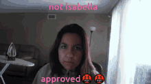 Isabella Unapproved GIF - Isabella Unapproved No No No No GIFs