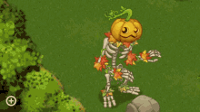 Punkleton Skeleton GIF - Punkleton Skeleton Pumpkin GIFs