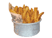 Fries Spin Sticker