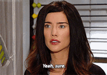 the bold and the beautiful steffy forrester yeah sure sure yeah