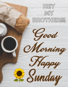 a poster that says " hey my brother " on it