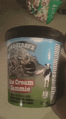 Ben And Jerrys Ice Cream Sammie GIF - Ben And Jerrys Ice Cream Sammie Ice Cream GIFs