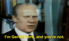 Gerald Ford President GIF - Gerald Ford President Us History GIFs
