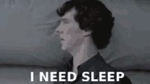 Insomnie GIF - Benedict Cumberbatch Insomnia Cant Sleep GIFs