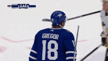 Toronto Maple Leafs Noah Gregor GIF