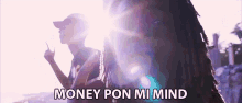 Money Pon Mi Mind Mikayla Simpson GIF - Money Pon Mi Mind Mikayla Simpson Koffee GIFs