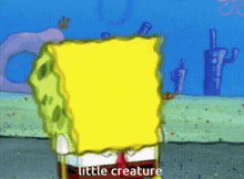 Little Creature Spongebob GIF - Little Creature Spongebob GIFs