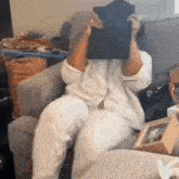 Mom Excited Mom Open Present GIF