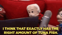 Sml I Think Exactly Has The Right Amount Of Tuna Fish GIF - Sml I Think Exactly Has The Right Amount Of Tuna Fish Tuna Fish GIFs