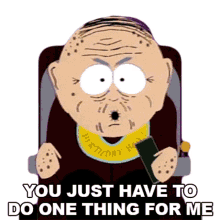 you just have to do one thing for me marvin marsh south park death s1e6