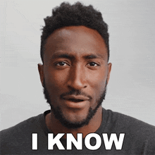 I Know Marques Brownlee GIF - I Know Marques Brownlee I'M Aware GIFs