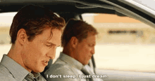 I Dont Sleep I Just Dream Detective Rustin Cohle GIF - I Dont Sleep I Just Dream Detective Rustin Cohle Hbo GIFs
