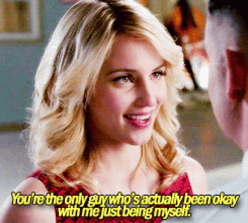 Glee Quinn Fabray GIF - Glee Quinn Fabray Youre The Only Guy - Discover &  Share GIFs