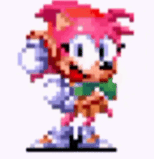 Rosy The Rasc Amy Rose GIF - Rosy The Rasc Amy Rose Sonic GIFs