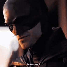 The Batman He Owes You GIF - The Batman He Owes You Robert Pattinson GIFs